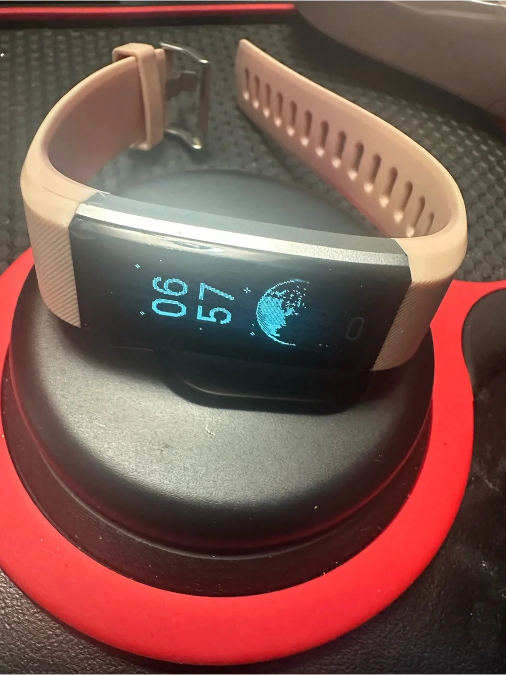 Fitness Tracker Smart Watch - Blush Pink